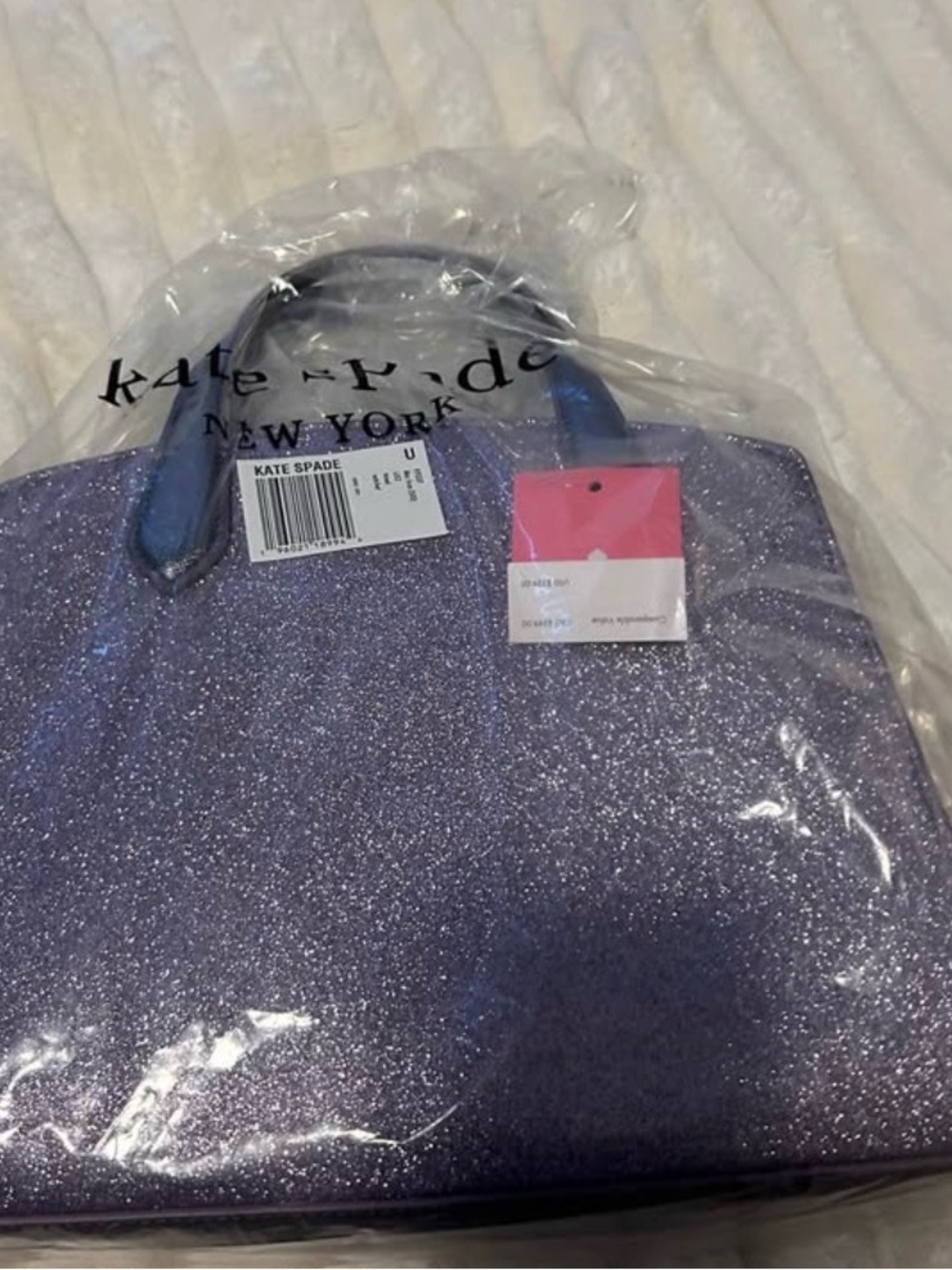Sparkle Purse in Lavender Purple - Picture 2 of 6
